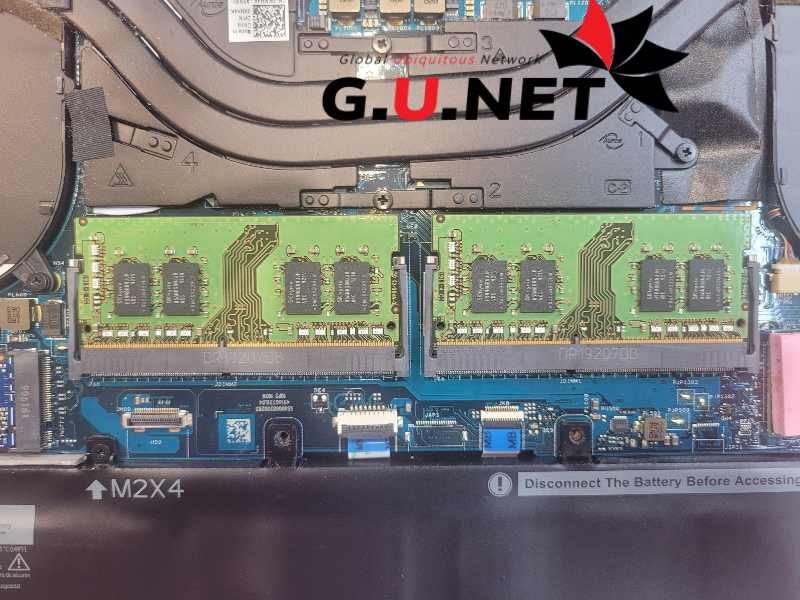 Dell XPS 15 7590 델 노트북 메모리 업그레이드