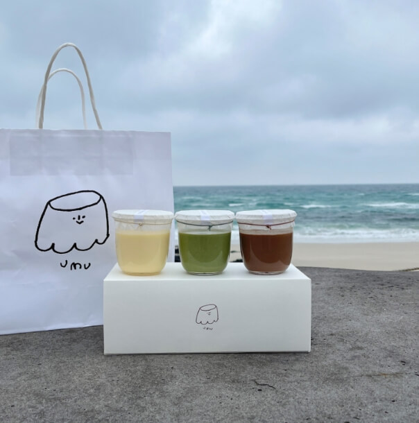 우무 푸딩