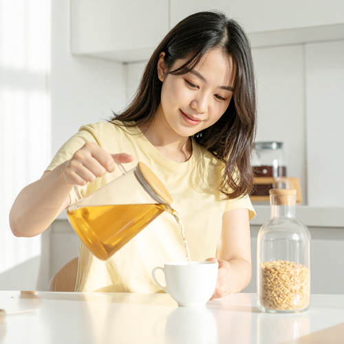 보리차는 무칼로리, 무카페인, 무당류의 3무(無) 음료