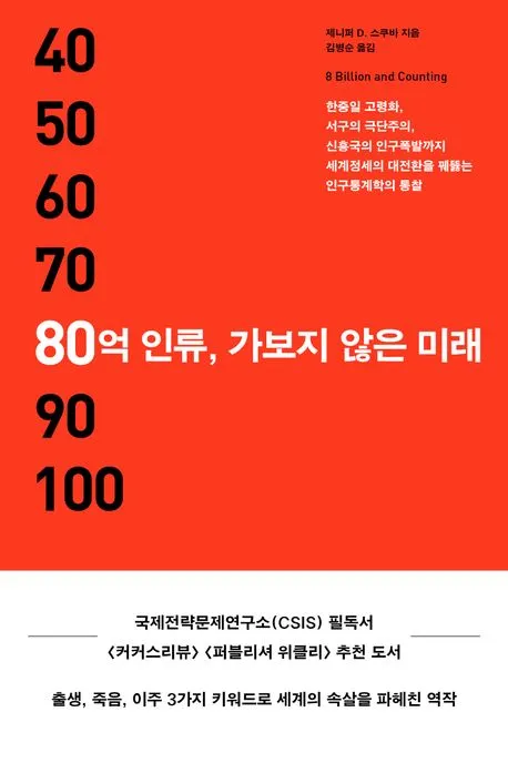 80억 인류&#44; 가보지 않은 미래