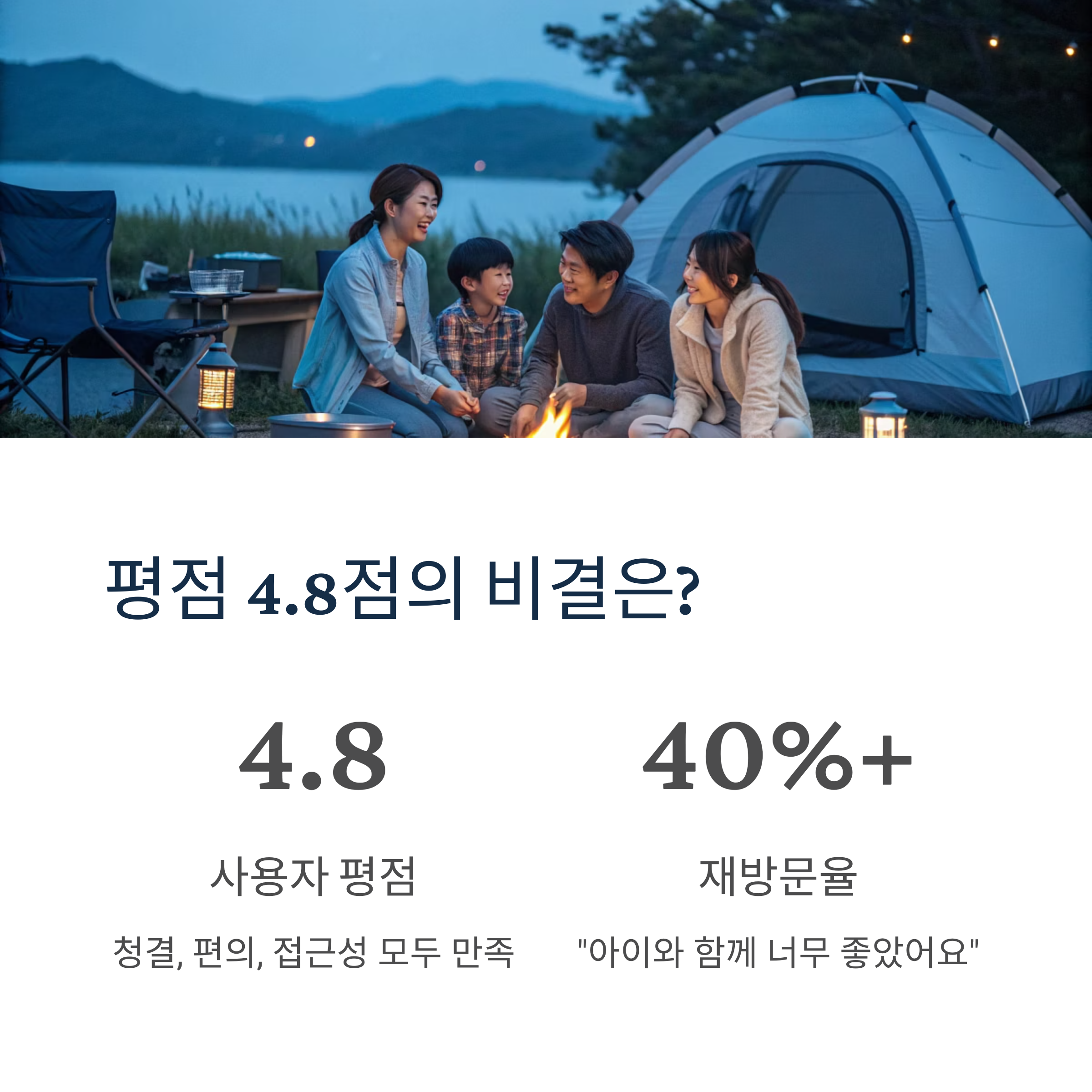 평점 4.8점의 비결은?