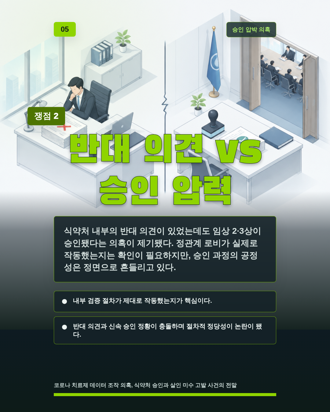 반대 의견 vs 승인 압력