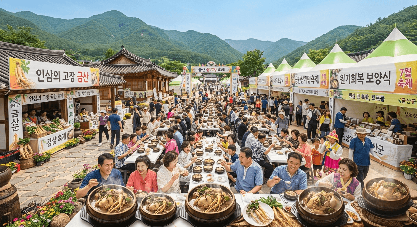 금산 삼계탕 축제 대표 이미지