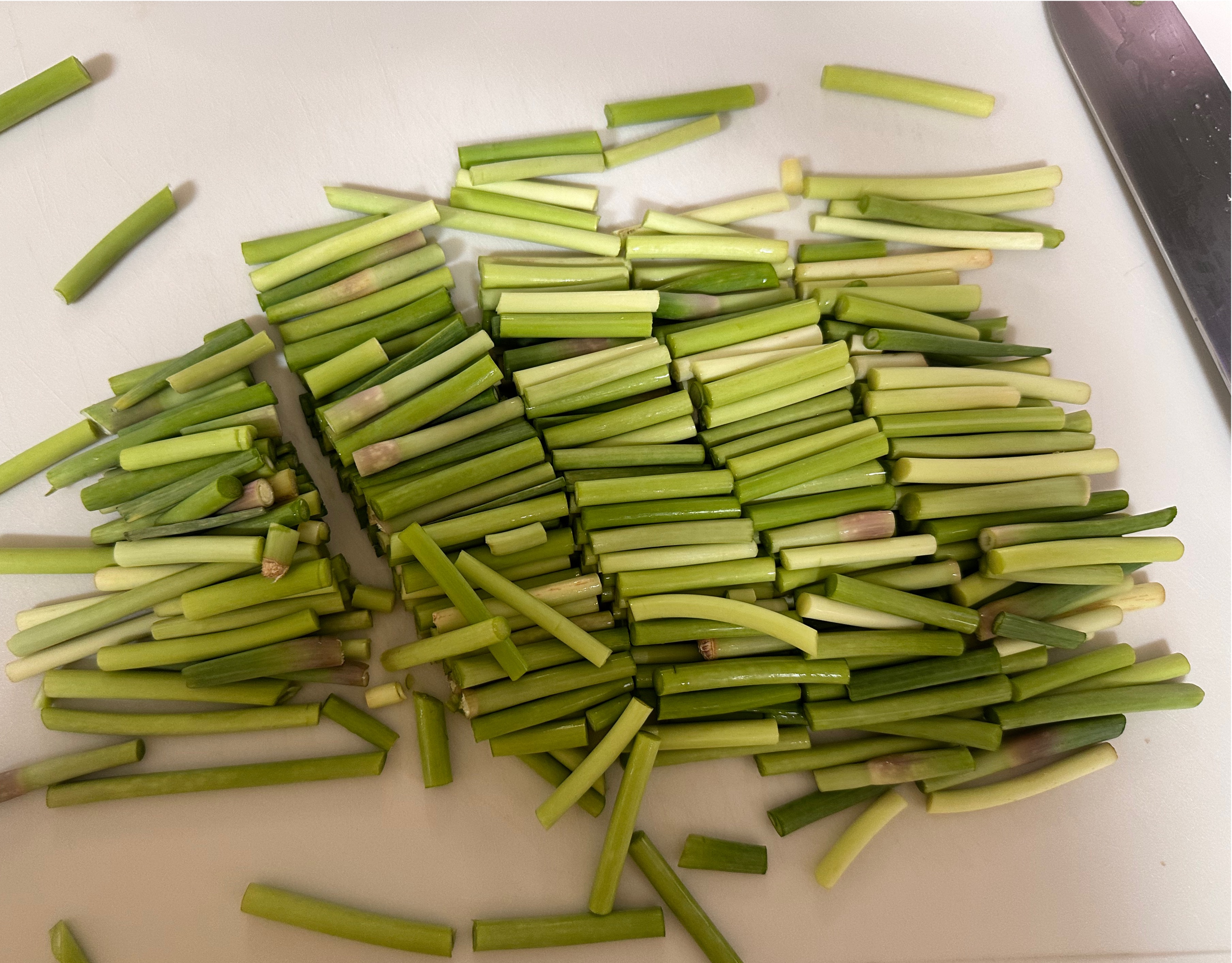 마늘종볶음 레시피