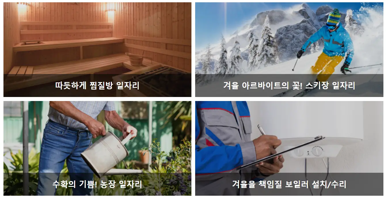 벼룩시장 구인구직 전문관-시즌관 일자리