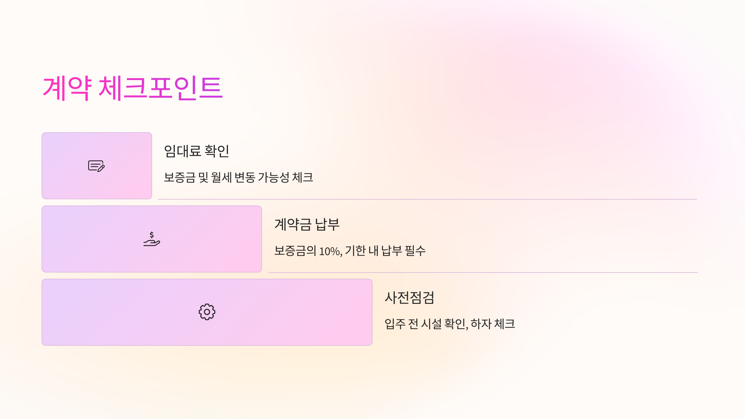 🛠 계약 체크포인트 요약