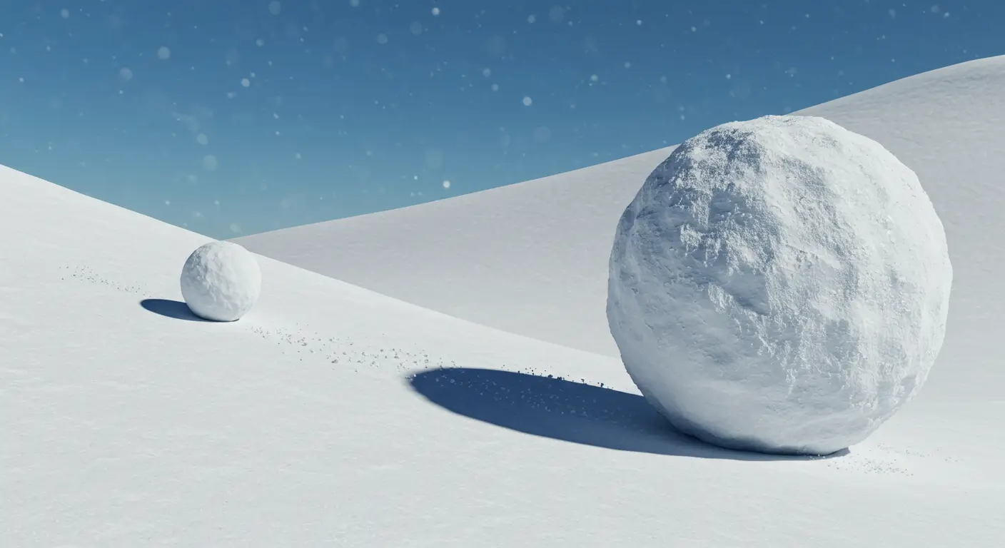 배당금 재투자를 통해 자산이 눈덩이처럼 불어나는 복리의 마법(스노우볼 효과)