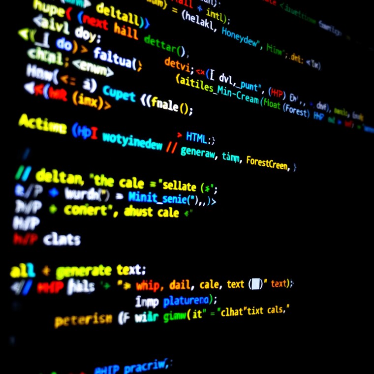 코딩 프로그램을 나열한 모습