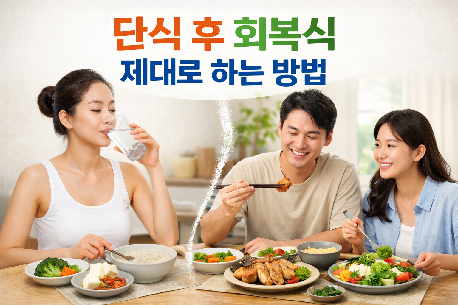 단식 후 회복식