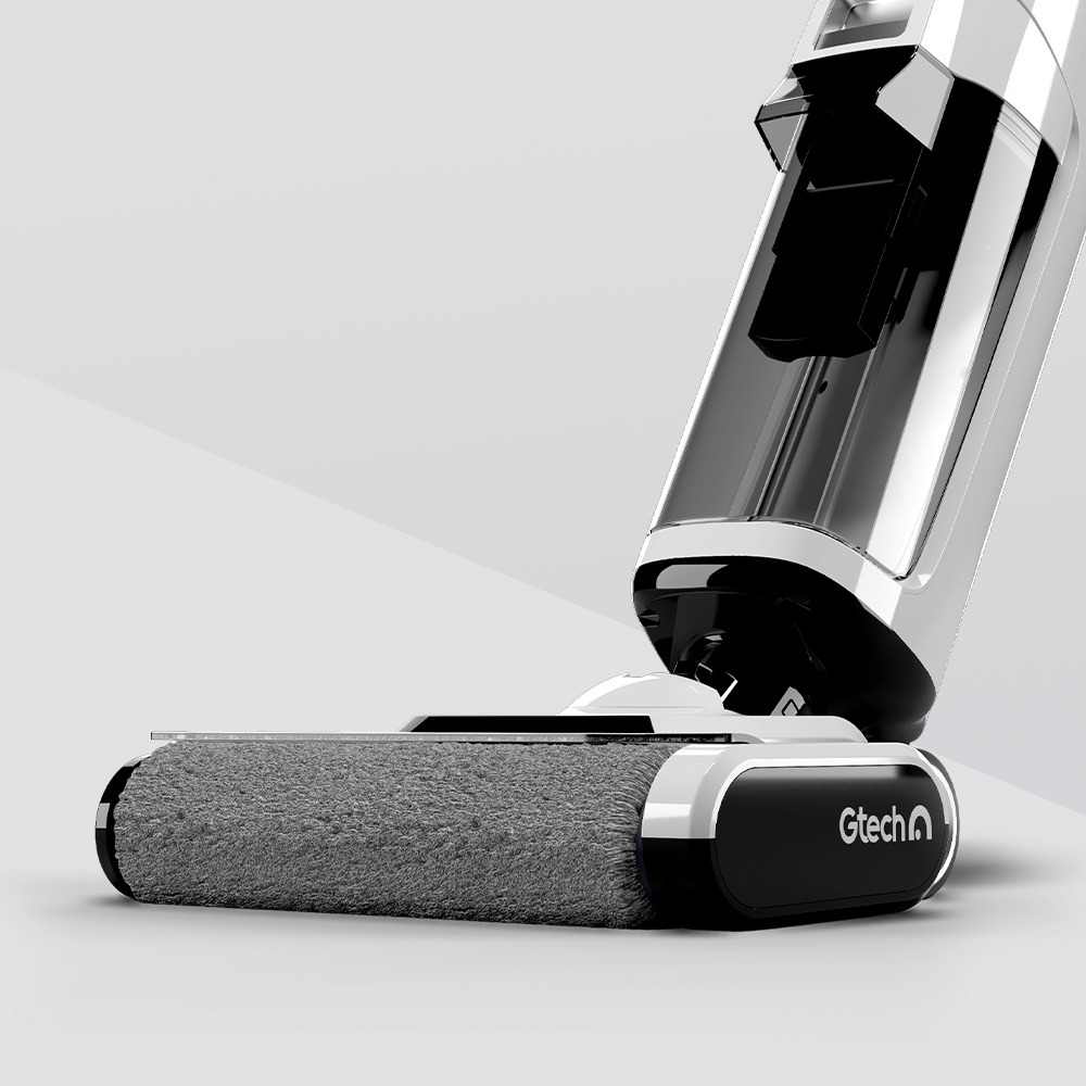 배터리 성능이 100%로 충전된 무선청소기 이미지