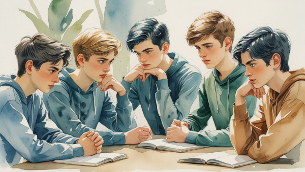 INTP 자녀는 궁금한 게 많습니다. 늘 생각하고, 분석하며, 세상의 이치를 파헤치려 합니다에 관한 그림