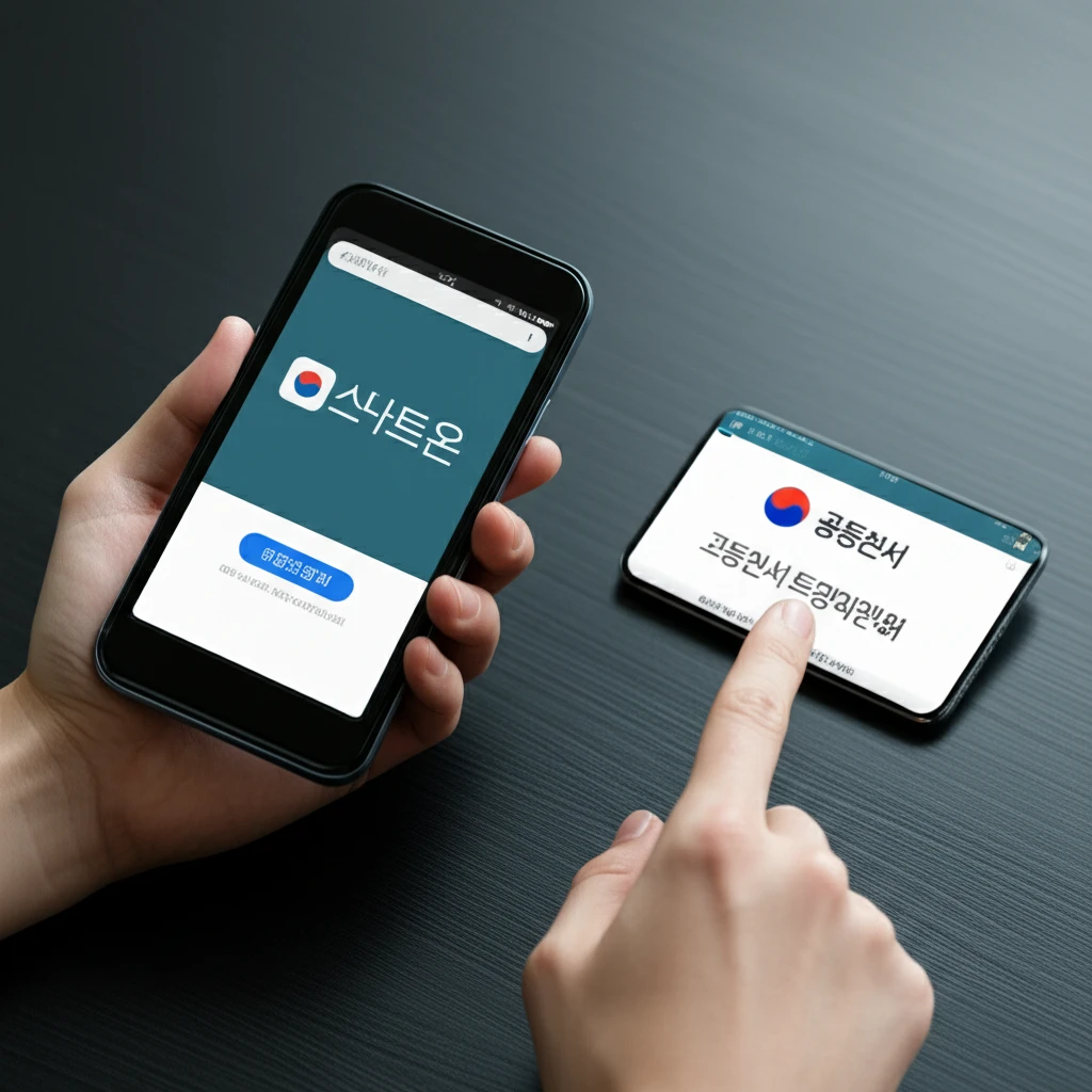 스마트폰 온비드 공매 이용법 인증서 ..