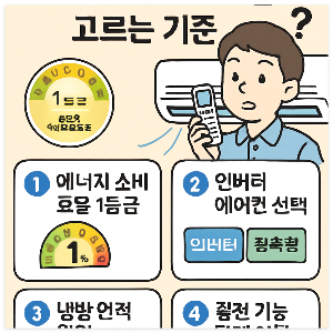 전기 요금 아끼는 브랜드, 모델 고르는 기준