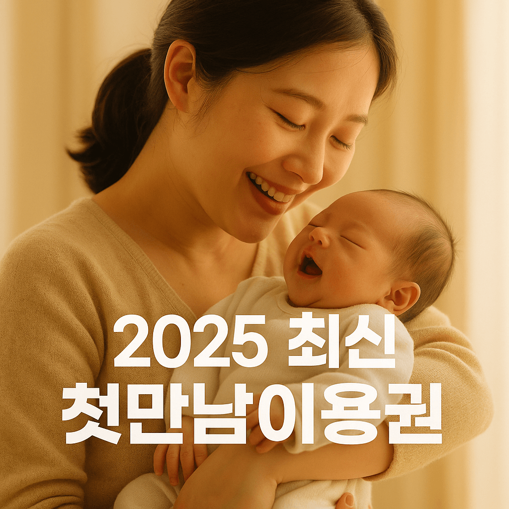 2025 첫만남이용권 200만원 혜택 받는 법! 국민행복카드 꿀팁 공개