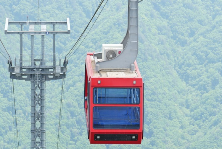 백암산 케이블카