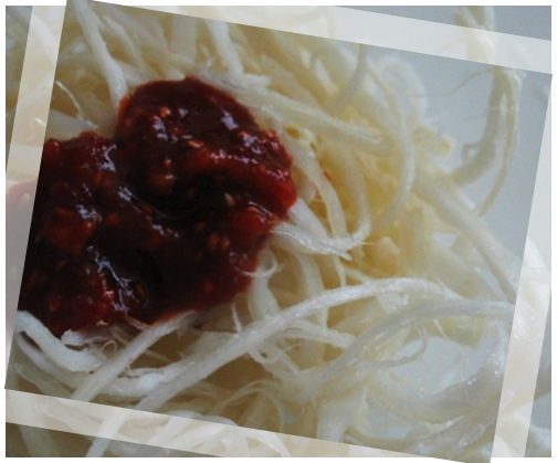 백종원 진미채무침 황금레시피