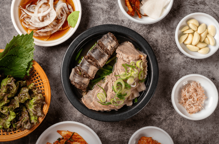 경성대 맛집 "형제돼지국밥" 음식