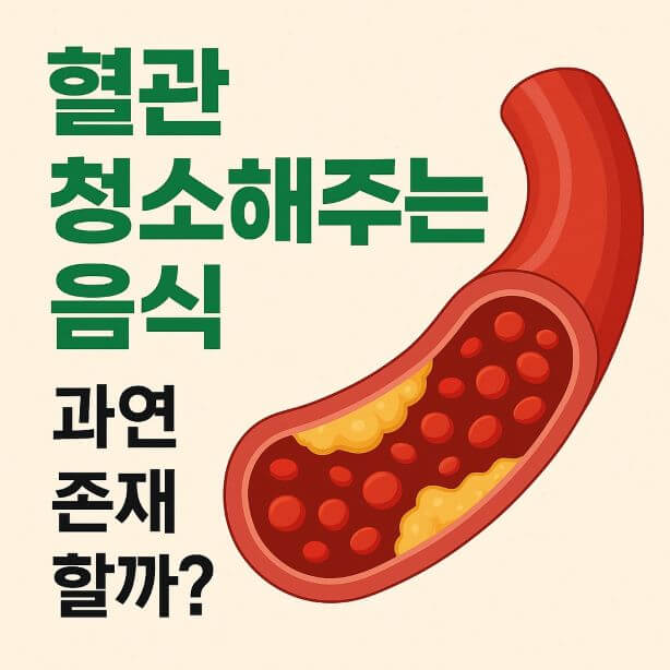 혈관 청소해주는 음식, 과연 존재할까?