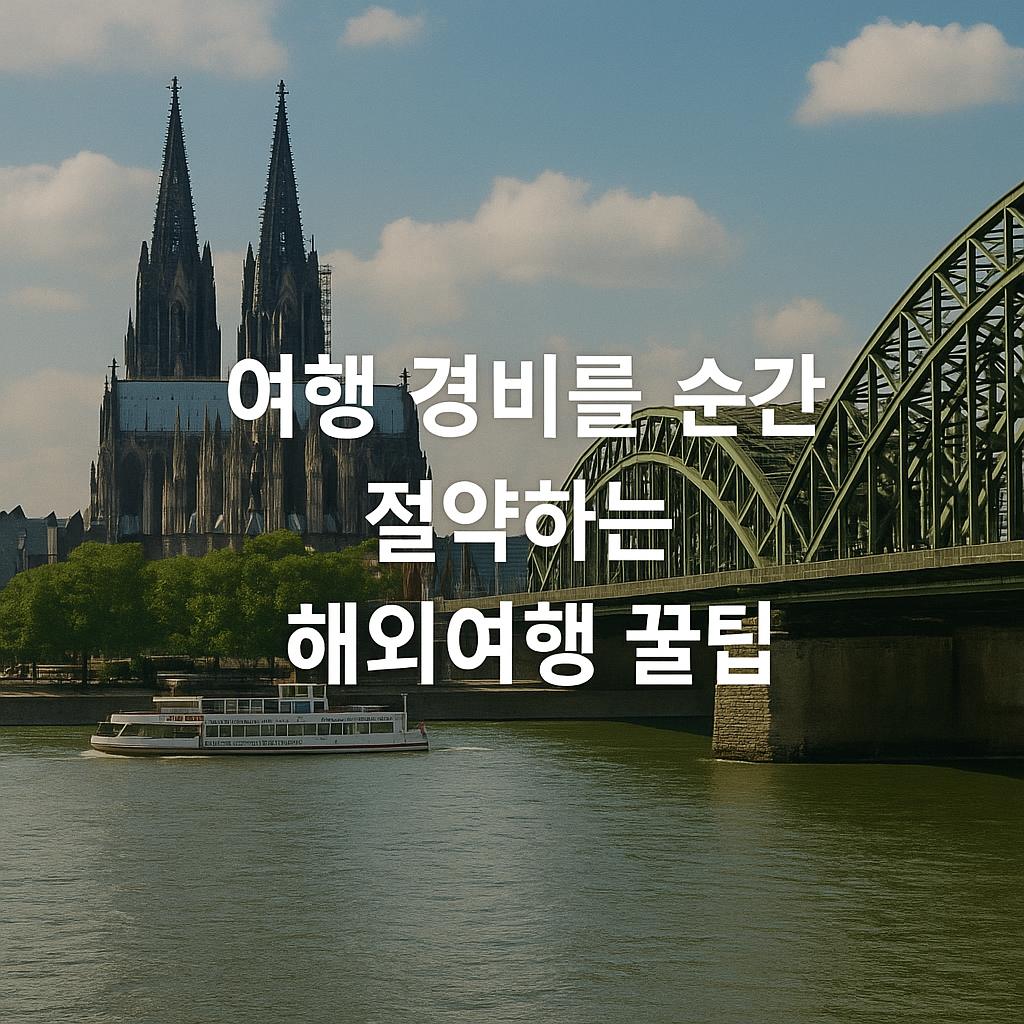 여행경비 절약 꿀팁