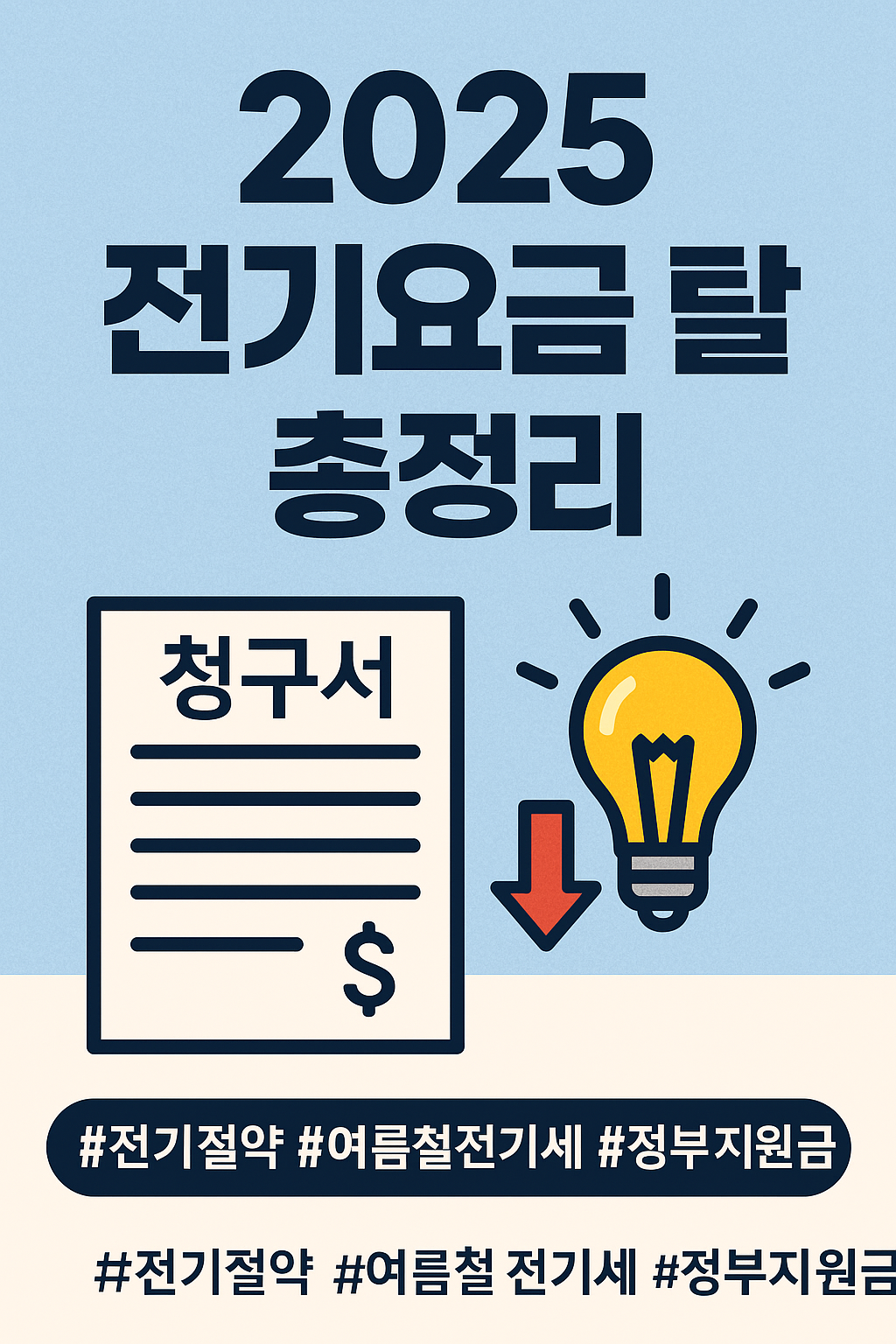 2025 전기요금 할인 총정리-탄소포인트. 여름철 절감팁