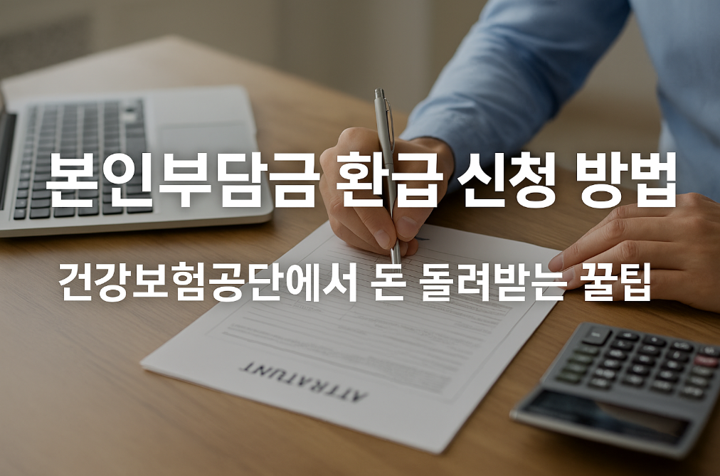 본인부담금 환급 신청 방법