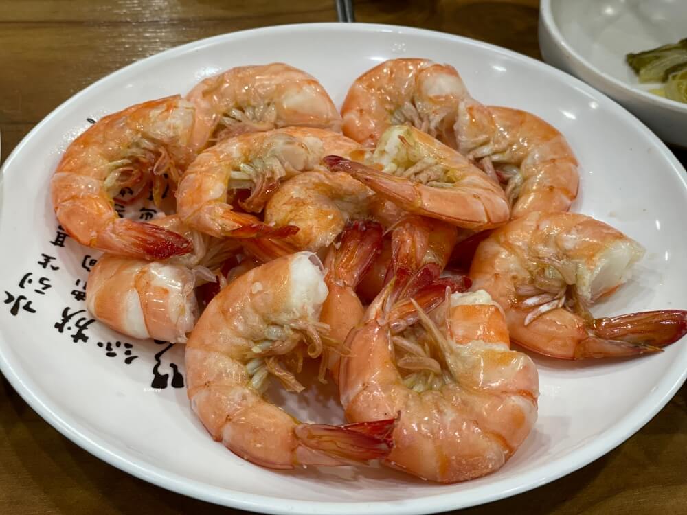 수원 천포 왕새우 대축제 - 소금구이 제철 대하 구이