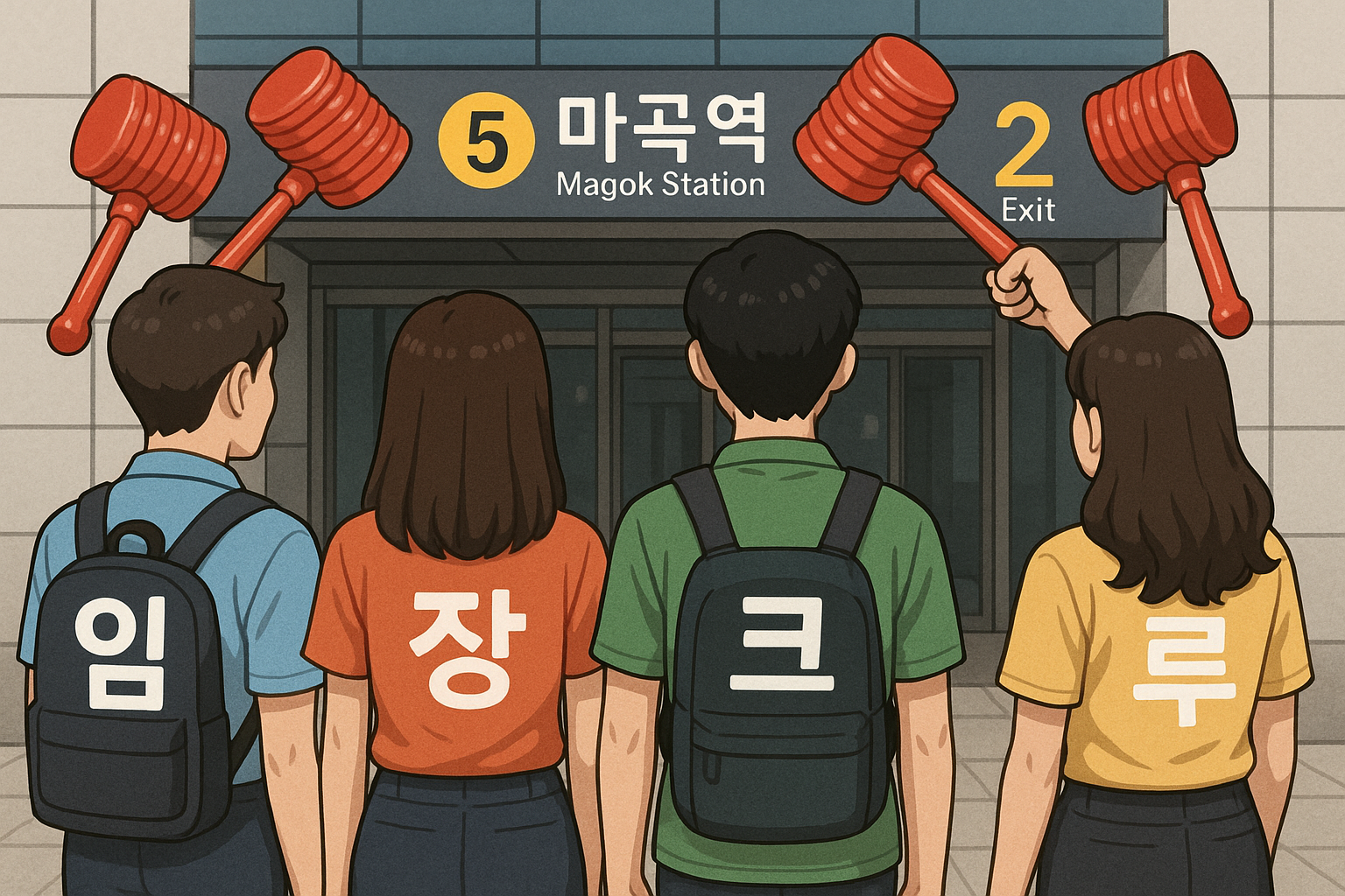 임장크루 민폐 문제