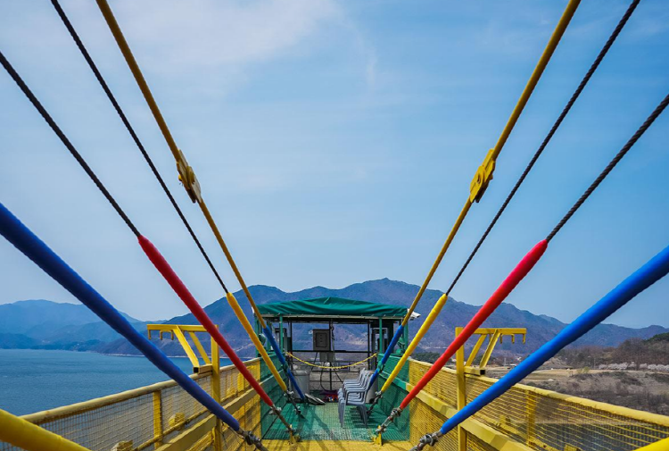 청풍랜드 번지점프