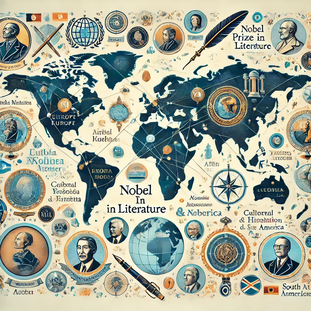 노벨 문학상 수상자들의 세계적 다양성 - 문화적, 국가적 배경과 문학적 주제
