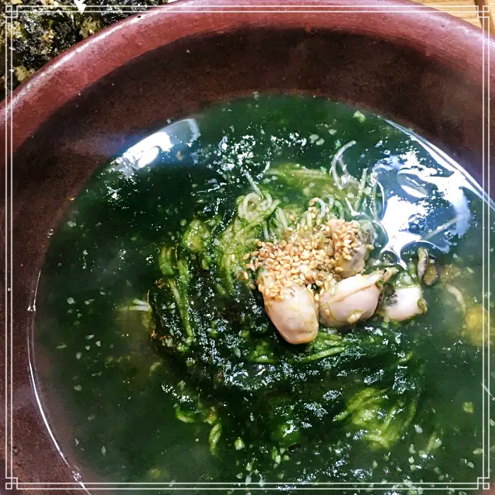 광주 1913 송정역시장 맛집 매생이국수