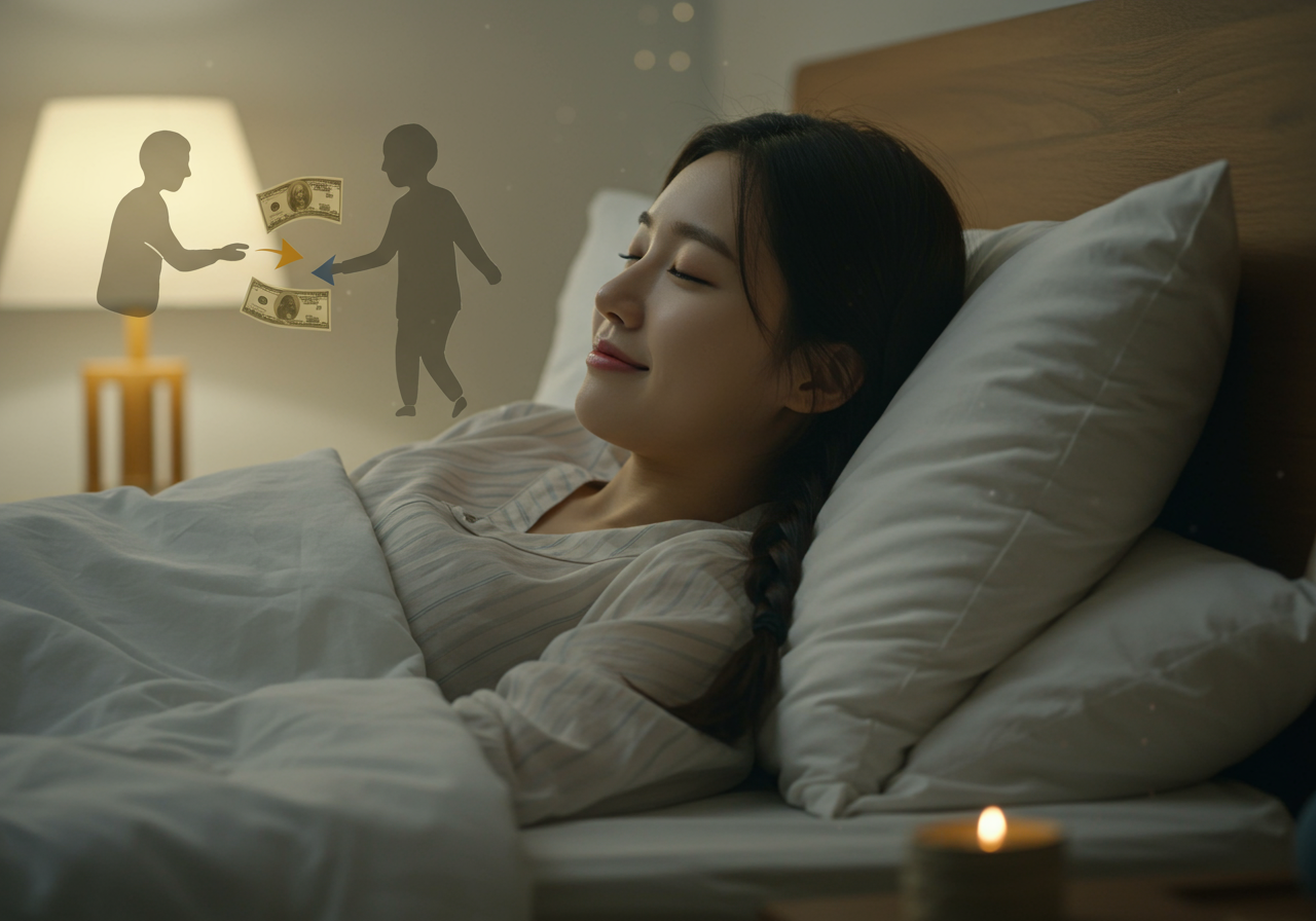 돈을 주는 꿈