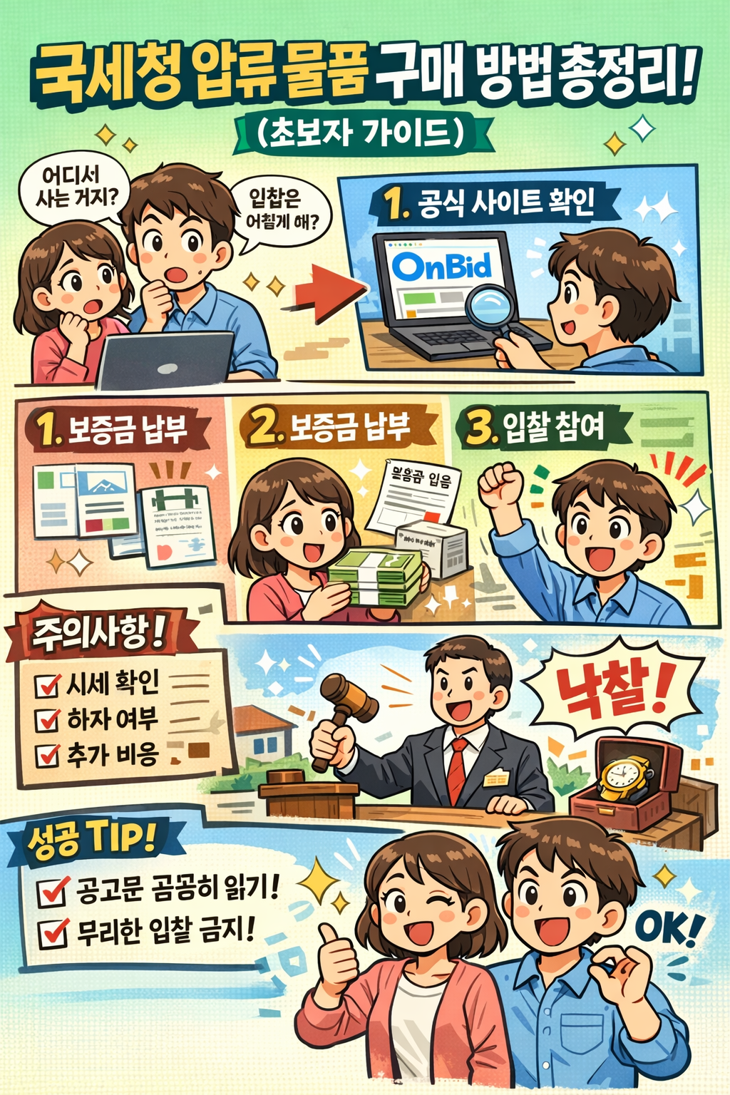 국세청 압류 물품 구매 방법 총정리