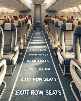 비행기에서 가장 안전한 좌석은 어디일까