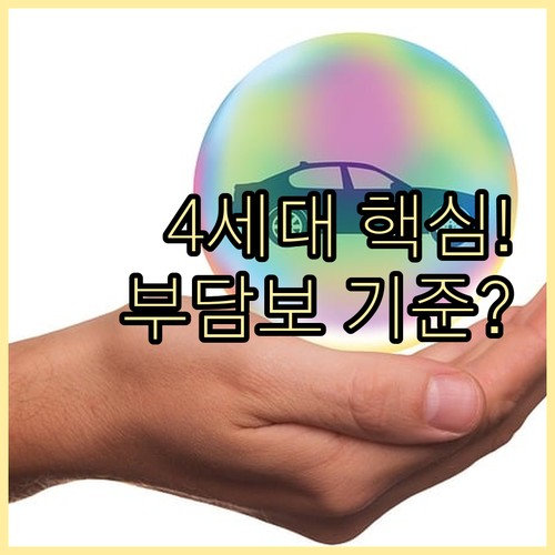 4세대 실비보험의 비급여 항목과 유병..