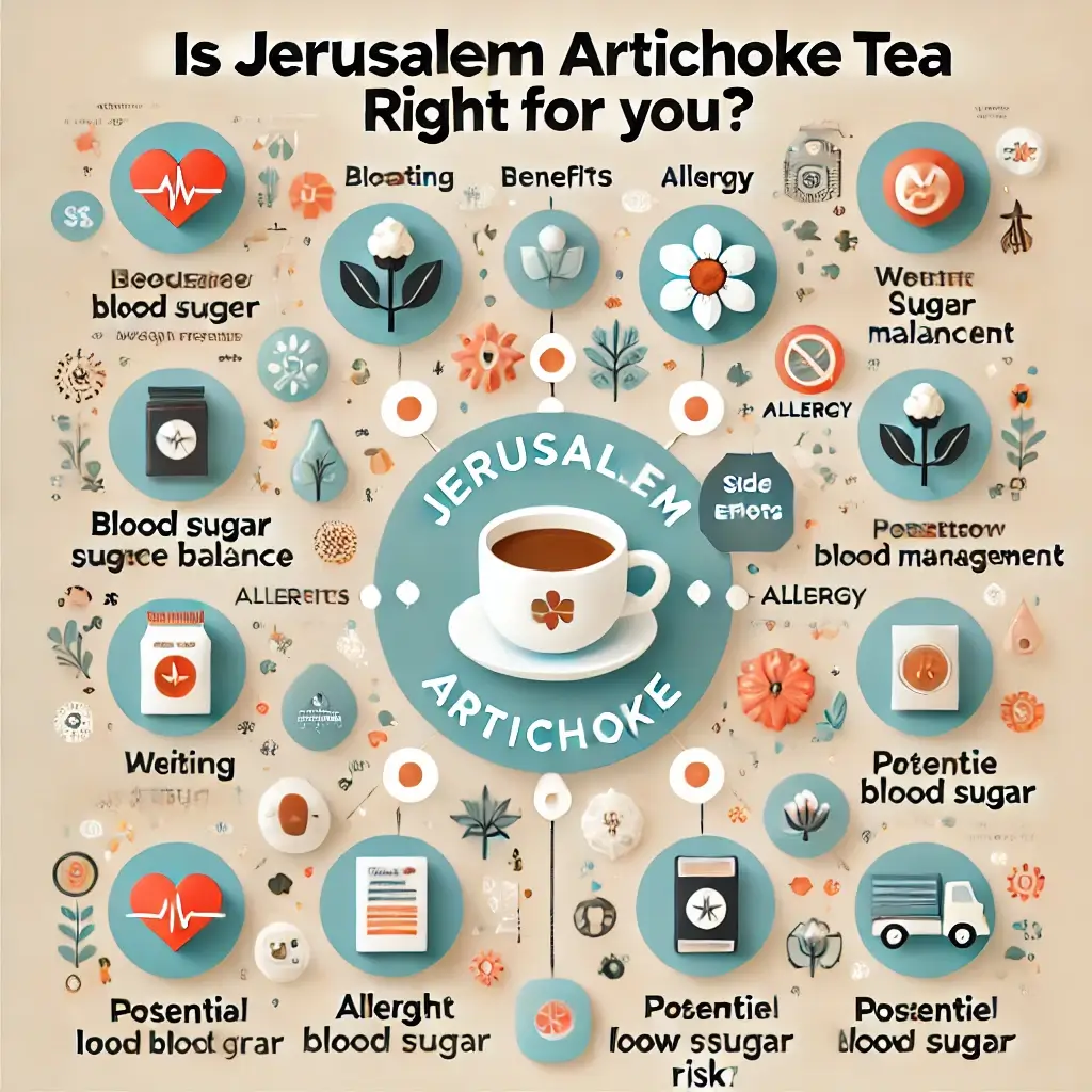 돼지감자 차의 부작용