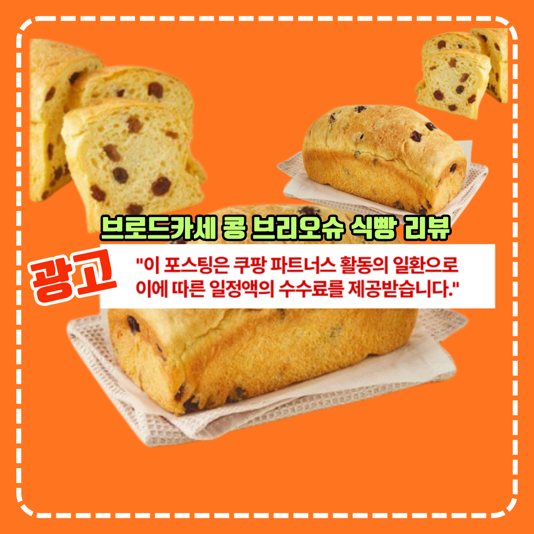브로드카세 콩 브리오슈 식빵