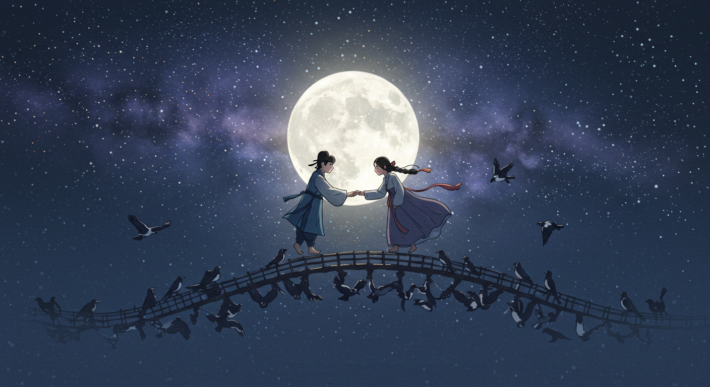 칠월 칠석의 유래: 견우와 직녀 이야기로 알아보는 옛 사람들의 지혜