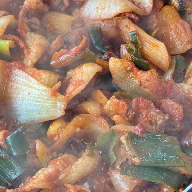 경주 남정부일기사식당 짬뽕(돼지낙지볶음)