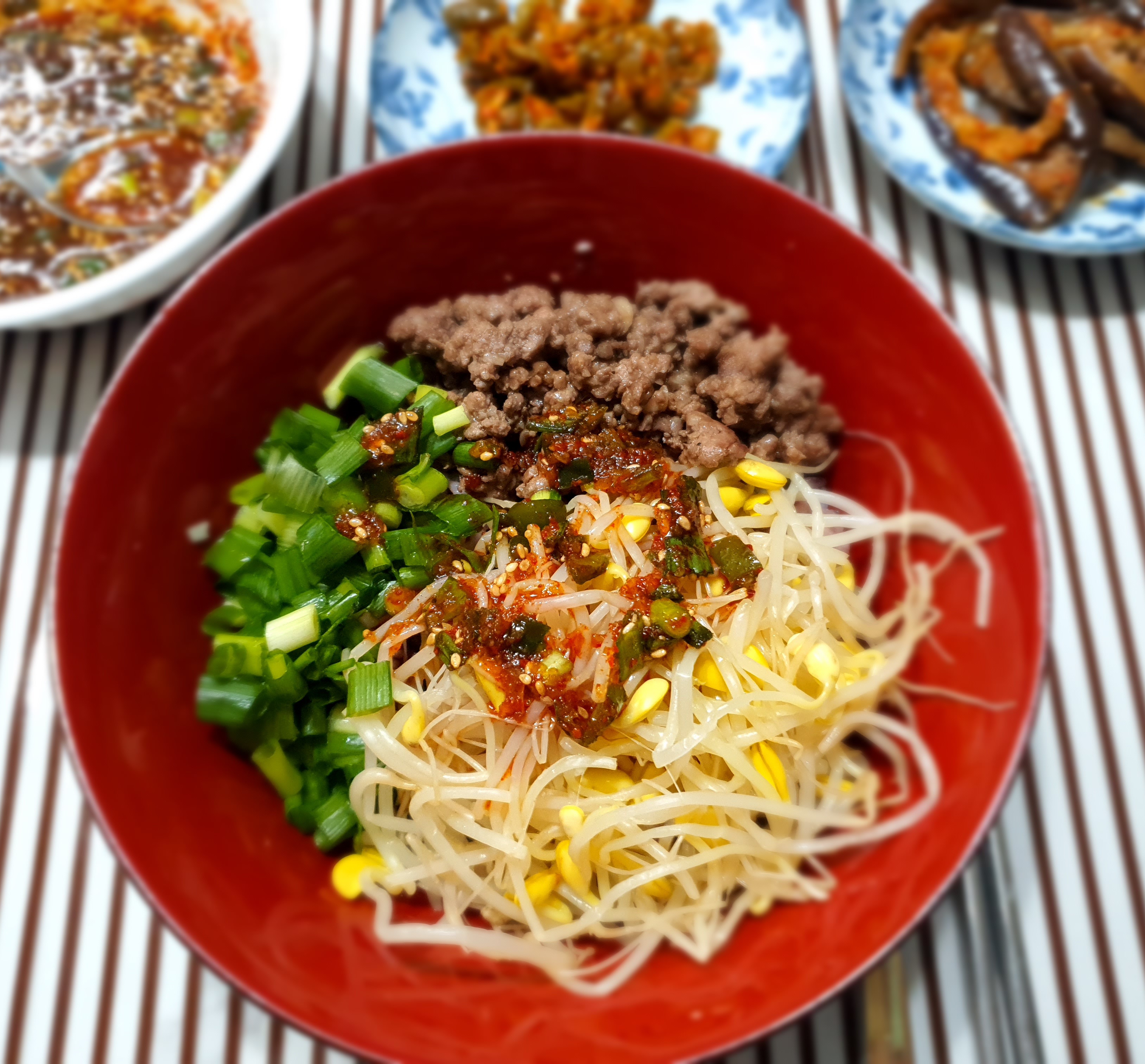 콩나물-비빔밥은-조리-시간이-짧습니다.