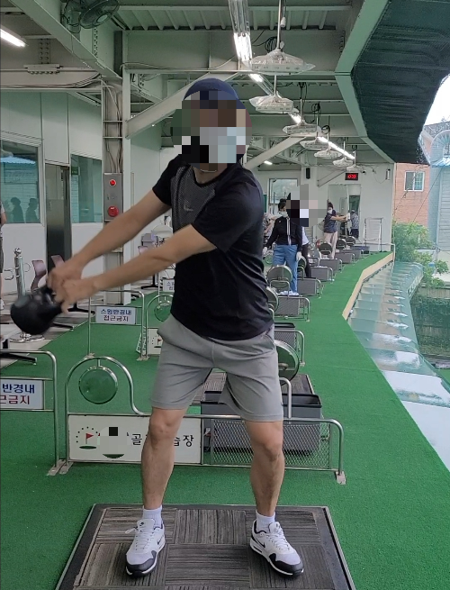 케틀벨을 활용한 골프 회전운동