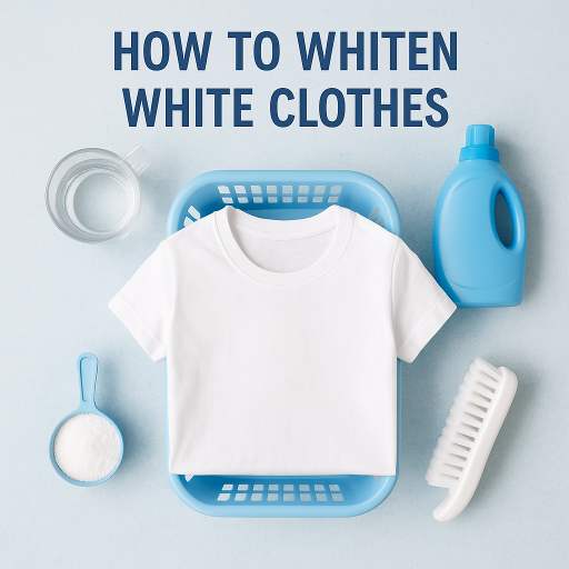 흰옷 하얗게 하는 법