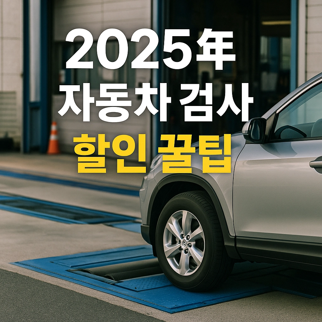 자동차 검사비 아끼는 10가지 꿀팁부터 카드 할인·지자체 지원까지 완벽 정리