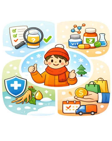 겨울철 면역력 높이는 영양제 선택 기준11