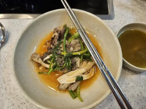 앞접시 샤브