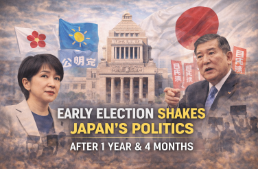 1년 4개월 만의 조기 총선, 일본 정치가 다시 흔들린다