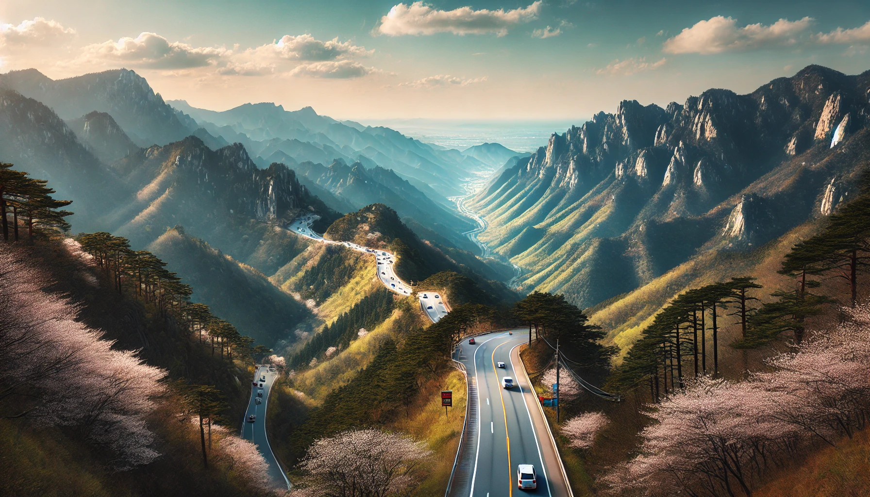 한계령 드라이브길 사진