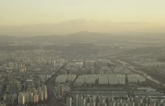황사, 미세먼지