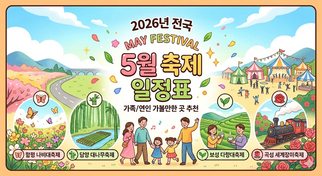5월 축제 일정표
