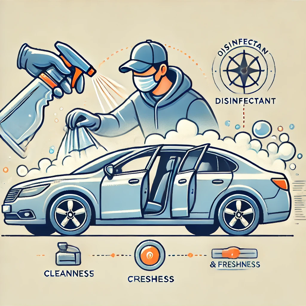 차량 소독 방법 안전하고 깨끗한 차를 위한 꿀팁