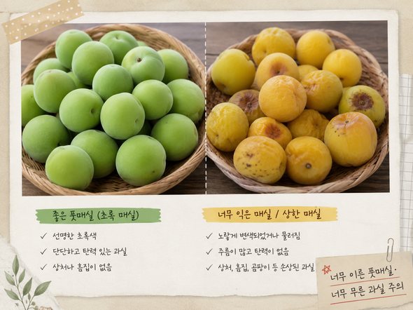 매실 수확시기